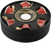 Набор чашек с блюдцами  6 шт  Versace MEDUSA арт. 19300-409605-29253 Набор чашек с блюдцами  6 шт  Versace MEDUSA арт. 19300-409605-29253