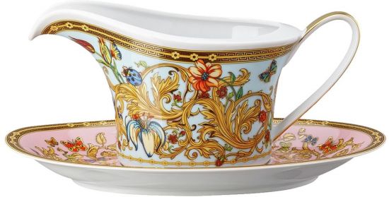 Соусник с блюдцем  Versace JARDIN DE VERSACE арт. 19300-409609-11622 Соусник с блюдцем  Versace JARDIN DE VERSACE арт. 19300-409609-11622