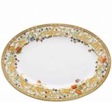 Блюдо овальное 40 см.,  Versace JARDIN DE VERSACE арт. 19300-409609-12740 Блюдо овальное 40 см.,  Versace JARDIN DE VERSACE арт. 19300-409609-12740
