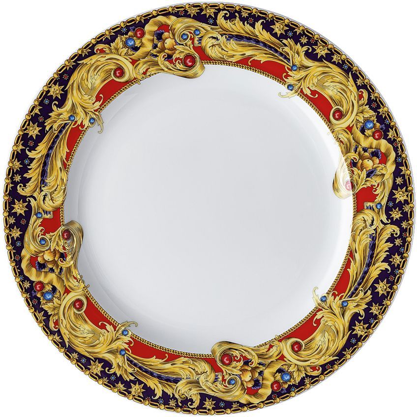 Тарелка десертная 22 см., Versace BAROCCO HOLIDAY арт. 19300-409948-10222