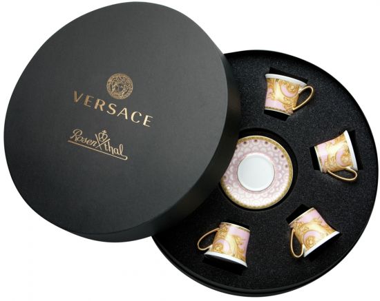Набор чашек с блюдцами для эспрессо 6 шт 100 мл., Versace LES REVES BYZANTINS арт. 19315-403624-28336 Набор чашек с блюдцами для эспрессо 6 шт 100 мл., Versace LES REVES BYZANTINS арт. 19315-403624-28336