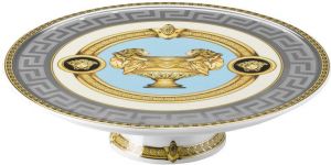 Тортница на ножке Versace PRESTIGE GALA BLEU арт. 19315-403638-12825 Тортница на ножке Versace PRESTIGE GALA BLEU арт. 19315-403638-12825