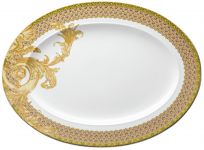 Блюдо овальное 40 см.,  Versace LES REVES BYZANTINS арт. 19325-403624-12740 Блюдо овальное 40 см.,  Versace LES REVES BYZANTINS арт. 19325-403624-12740