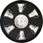 Набор чашек с блюдцами  6 шт  Versace MEDUSA GALA арт. 19325-403635-29254 Набор чашек с блюдцами  6 шт  Versace MEDUSA GALA арт. 19325-403635-29254
