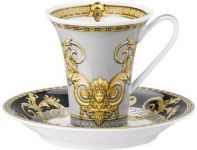 Чашка с блюдцем  Versace PRESTIGE GALA арт. 19325-403637-14720 Чашка с блюдцем  Versace PRESTIGE GALA арт. 19325-403637-14720