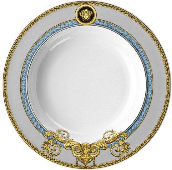 Тарелка глубокая 22 см., Versace PRESTIGE GALA BLEU арт. 19325-403638-10322 Тарелка глубокая 22 см., Versace PRESTIGE GALA BLEU арт. 19325-403638-10322