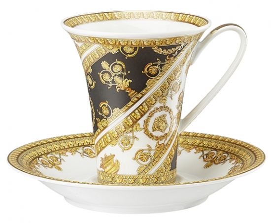 Чашка с блюдцем  Versace I LOVE BAROQUE арт. 19325-403651-14740 Чашка с блюдцем  Versace I LOVE BAROQUE арт. 19325-403651-14740