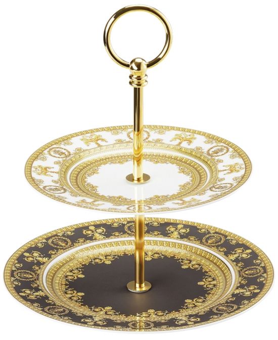 Этажерка 2-х уровневая  Versace I LOVE BAROQUE арт. 19325-403651-25316 Этажерка 2-х уровневая  Versace I LOVE BAROQUE арт. 19325-403651-25316