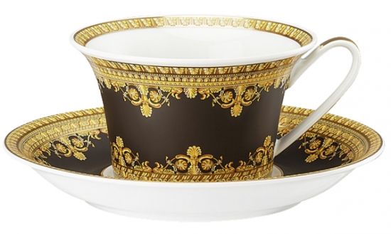 Чашка с блюдцем  Versace I LOVE BAROQUE арт. 19325-403653-14640 Чашка с блюдцем  Versace I LOVE BAROQUE арт. 19325-403653-14640