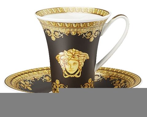 Чашка с блюдцем  Versace I LOVE BAROQUE арт. 19325-403653-14720 Чашка с блюдцем  Versace I LOVE BAROQUE арт. 19325-403653-14720