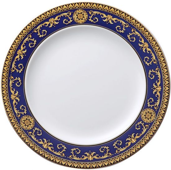 Тарелка обеденная 27 см., Versace MEDUSA BLAU арт. 19325-409620-10227 Тарелка обеденная 27 см., Versace MEDUSA BLAU арт. 19325-409620-10227