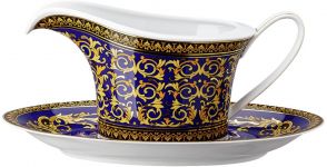 Соусник с блюдцем  Versace MEDUSA BLAU арт. 19325-409620-11622 Соусник с блюдцем  Versace MEDUSA BLAU арт. 19325-409620-11622