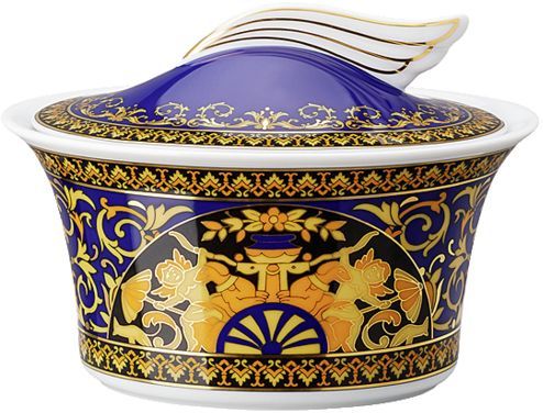 Сахарница  Versace MEDUSA BLAU арт. 19325-409620-14330 Сахарница  Versace MEDUSA BLAU арт. 19325-409620-14330