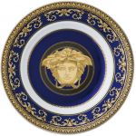 Тарелка для хлеба 18 см., Versace MEDUSA BLAU арт. 19325-409620-20018 Тарелка для хлеба 18 см., Versace MEDUSA BLAU арт. 19325-409620-20018
