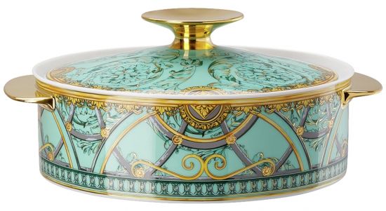 Супница с крышкой 1,4 л.,  Versace LA SCALA DEL PALAZZO арт. 19335-403664-11320 Супница с крышкой 1,4 л.,  Versace LA SCALA DEL PALAZZO арт. 19335-403664-11320