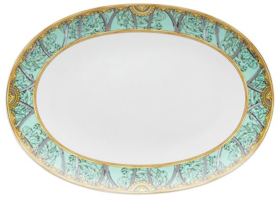 Блюдо овальное 33 см., Versace LA SCALA DEL PALAZZO арт. 19335-403664-12733 Блюдо овальное 33 см., Versace LA SCALA DEL PALAZZO арт. 19335-403664-12733