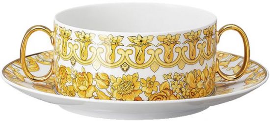 Бульоница с блюдцем 280 мл., Versace Medusa Rhapsody Бульоница с блюдцем 280 мл., Versace Medusa Rhapsody