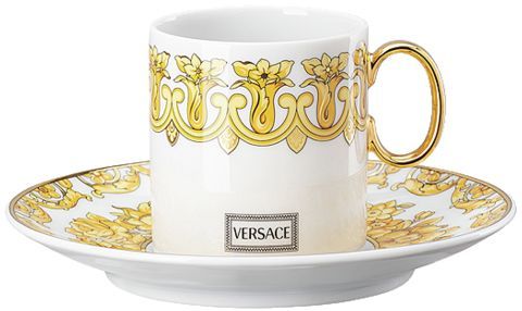 Чашка с блюдцем для эспрессо, 90 мл., Versace Medusa Rhapsody Чашка с блюдцем для эспрессо, 90 мл., Versace Medusa Rhapsody