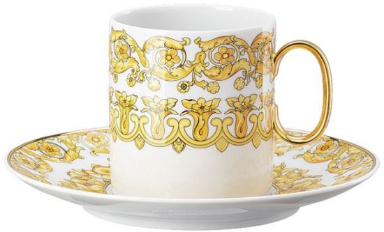 Чашка с блюдцем 230 мл., Versace Medusa Rhapsody Чашка с блюдцем 230 мл., Versace Medusa Rhapsody