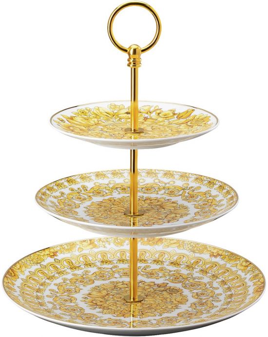 Этажерка 3-х уровневая Versace Medusa Rhapsody