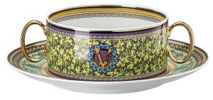 Бульоница с блюдцем 280 мл., Versace BAROCCO MOSAIC арт. 19335-403728-10420