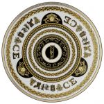 Тарелка подстановочная 33 см., Versace VIRTUS ALPHABET арт. 19335-403740-10263