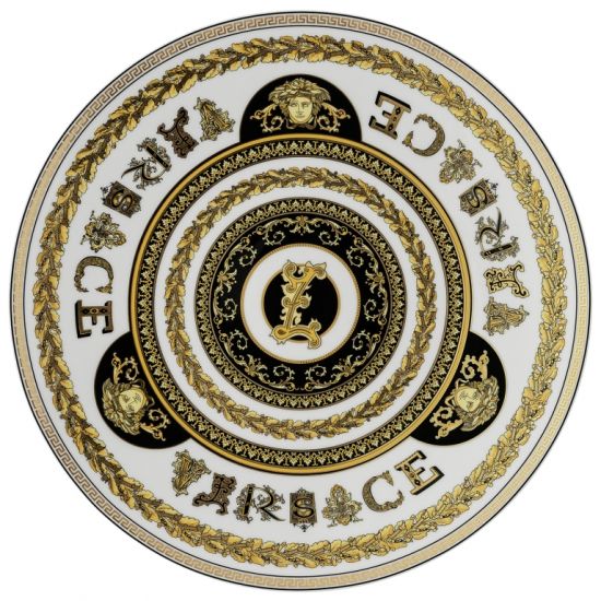 Тарелка подстановочная 33 см., Versace VIRTUS ALPHABET арт. 19335-403756-10263 Тарелка подстановочная 33 см., Versace VIRTUS ALPHABET арт. 19335-403756-10263