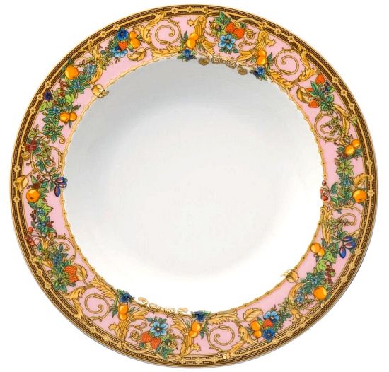 Тарелка глубокая суп - паста  22 см., Сад Версаче, Le Jardin de Versace, арт.:19335-409609-10322