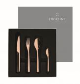 Набор столовых прибров 24 предмета, GUEST COPPER, DEGRENNE, арт.230856