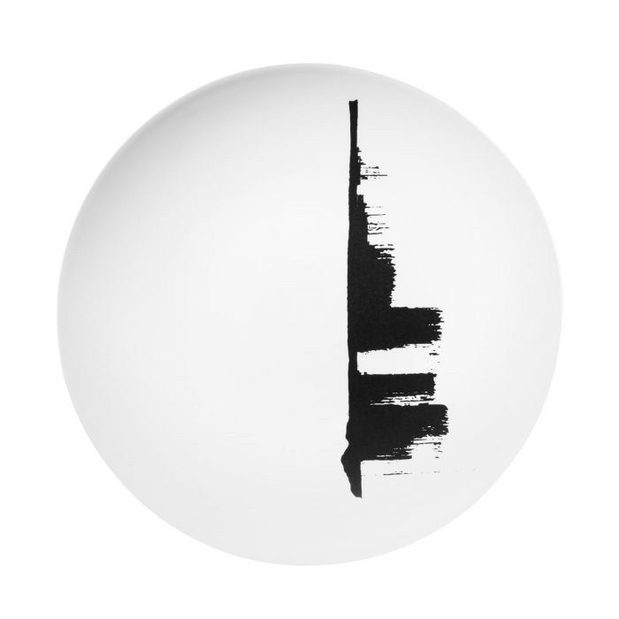 Тарелка обеденная Д29 см., - Skyline - white version, ARTY CREATION , DEGRENNE, арт.239210