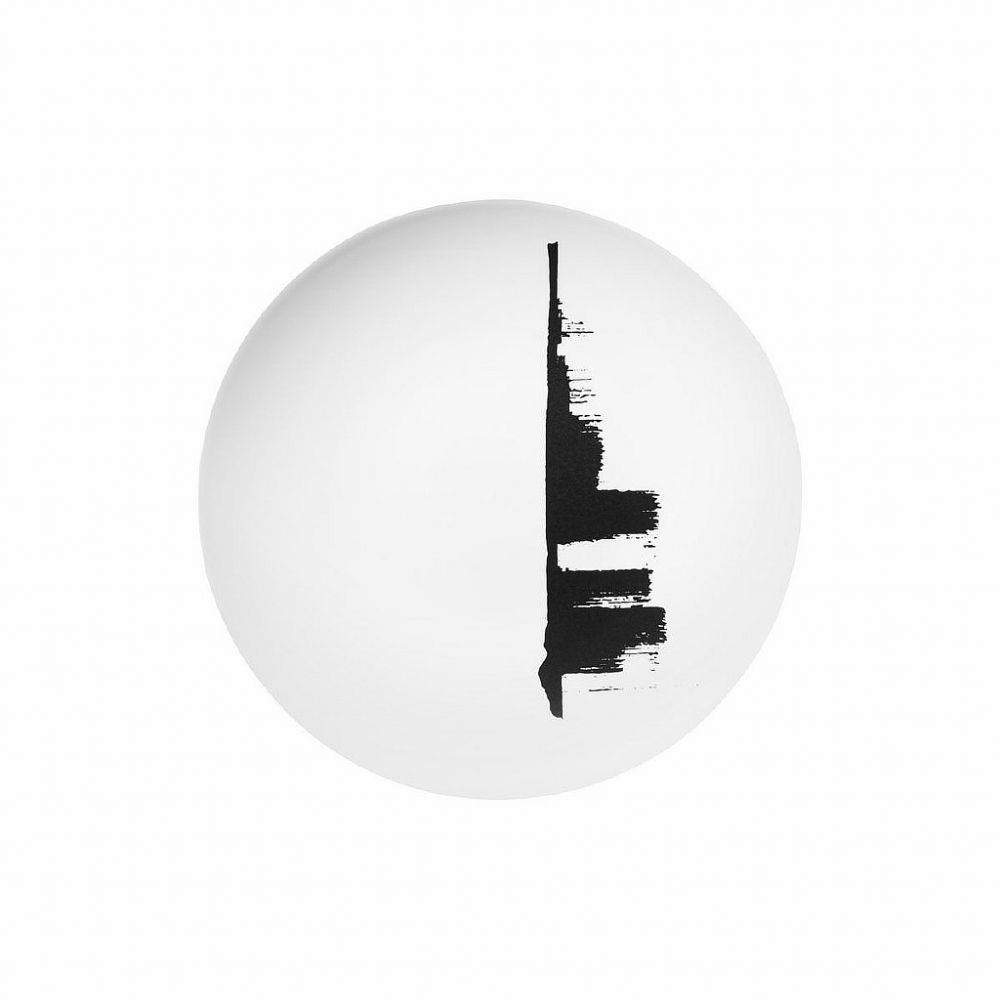 Тарелка обеденная Д20 см., - Skyline - white version, ARTY CREATION , DEGRENNE, арт.240505