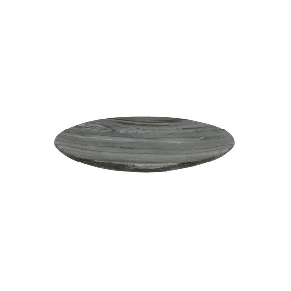 Тарелка мраморная Pomax Marmar 20 см, Серый, Черный, 37740-BLA-10