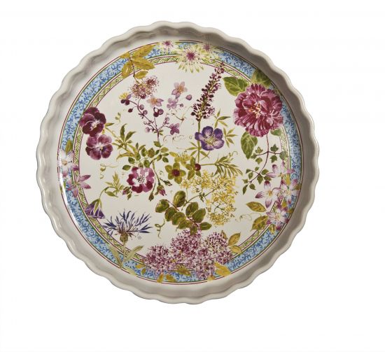 Форма для запекания круглая MILLEFLEURS, Д29 см - В4,5 см GIEN Форма для запекания круглая MILLEFLEURS, Д29 см - В4,5 см GIEN
