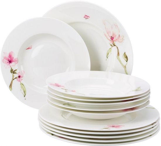 Набор тарелок 12 шт., Rosenthal  Jade арт.61040-414124-18339 Набор тарелок 12 шт., Rosenthal  Jade арт.61040-414124-18339