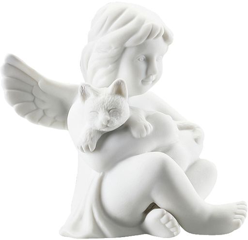 Ангел с кошкой Rosenthal  Engel klein арт.69054-000102-90517