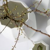 ВАЗА GUAXS KOONAM TALL, ЦВЕТ: Opal / Белый матовый 1645OP