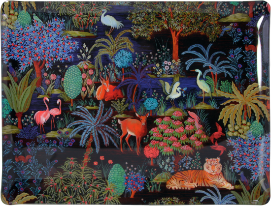 Поднос большой LE JARDIN DU PALAIS, 46,4 X 36,4 см,, GIEN Поднос большой LE JARDIN DU PALAIS, 46,4 X 36,4 см,, GIEN