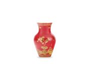 Ваза MING 25 см., красная с золотом, Oriente Italiano,  Ginori 1735, арт.: 016RG02 FG6132LX0250G00132900 Ваза MING 25 см., красная с золотом, Oriente Italiano,  Ginori 1735, арт.: 016RG02 FG6132LX0250G00132900