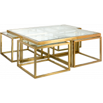 СТОЛ КОФЕЙНЫЙ Bourgogne et ПУФs, АРТИКУЛ MBRG7510-00 СТОЛ КОФЕЙНЫЙ Bourgogne et ПУФs, АРТИКУЛ MBRG7510-00