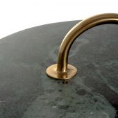 Столик приставной круглый, гранит, латунь Mis En Demeure, ABP.44324