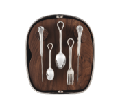 Набор столовых приборов из 24 предметов с серебряным покрытием в футляре Карусель от Christofle, B00072299