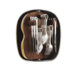 Набор столовых приборов из 24 предметов с серебряным покрытием в футляре Карусель от Christofle, B00072299