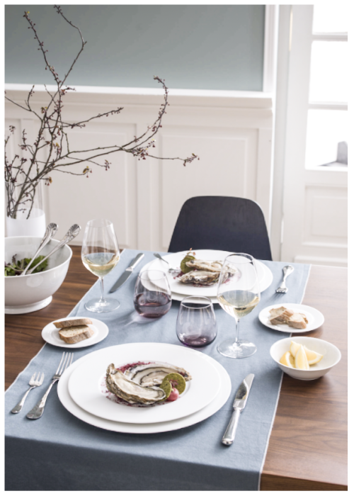 Тарелка для гурманов 30 см., COLLECTION L WHITE, DEGRENNE, арт.227826