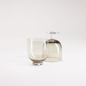 Бокал 260 мл.,, EMPILEO стекло, серый, DEGRENNE, арт. 242555