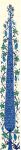 ПАННО Doremail F00081T11511 CYPRES BLEU 9P-0.25X1.80 (D) -1CH ПАННО Doremail F00081T11511 CYPRES BLEU 9P-0.25X1.80 (D) -1CH
