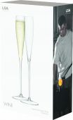 Набор бокалов для шампанского Wine, 100 мл, 2 шт., прозрачный WI17 LSA, арт.:G874-05-991 Набор бокалов для шампанского Wine, 100 мл, 2 шт., прозрачный WI17 LSA, арт.:G874-05-991