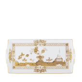 Блюдо прямоугольное 18 х 33 см.,  ORIENTE ITALIANO AURUM, Ginori, 017RG02 FG5283LX0335G00133000