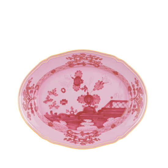 Блюдо овальное ORIENTE ITALIANO PORPORA от Ginori 1735, 003RG00 FVS130010340G00124200