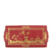 Блюдо прямоугольное 18 х 33 см.,  ORIENTE ITALIANO RUBRUM, Ginori, 017RG02 FG5283LX0335G00132900