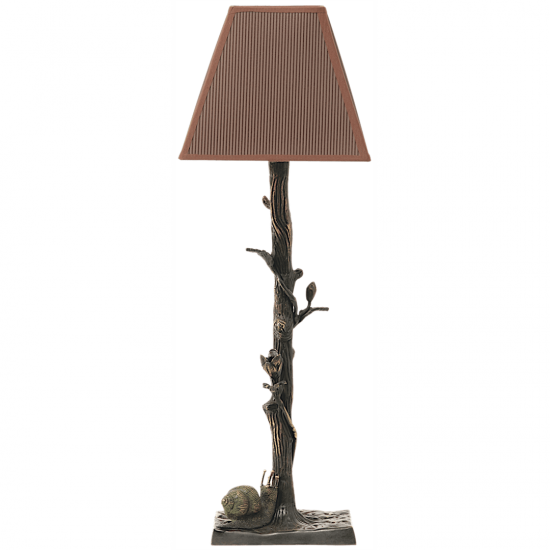 Настольная лампа "Улитка на ветке" с абажуром, Bourgogne, Mis En Demeure,LBRG4001-CE